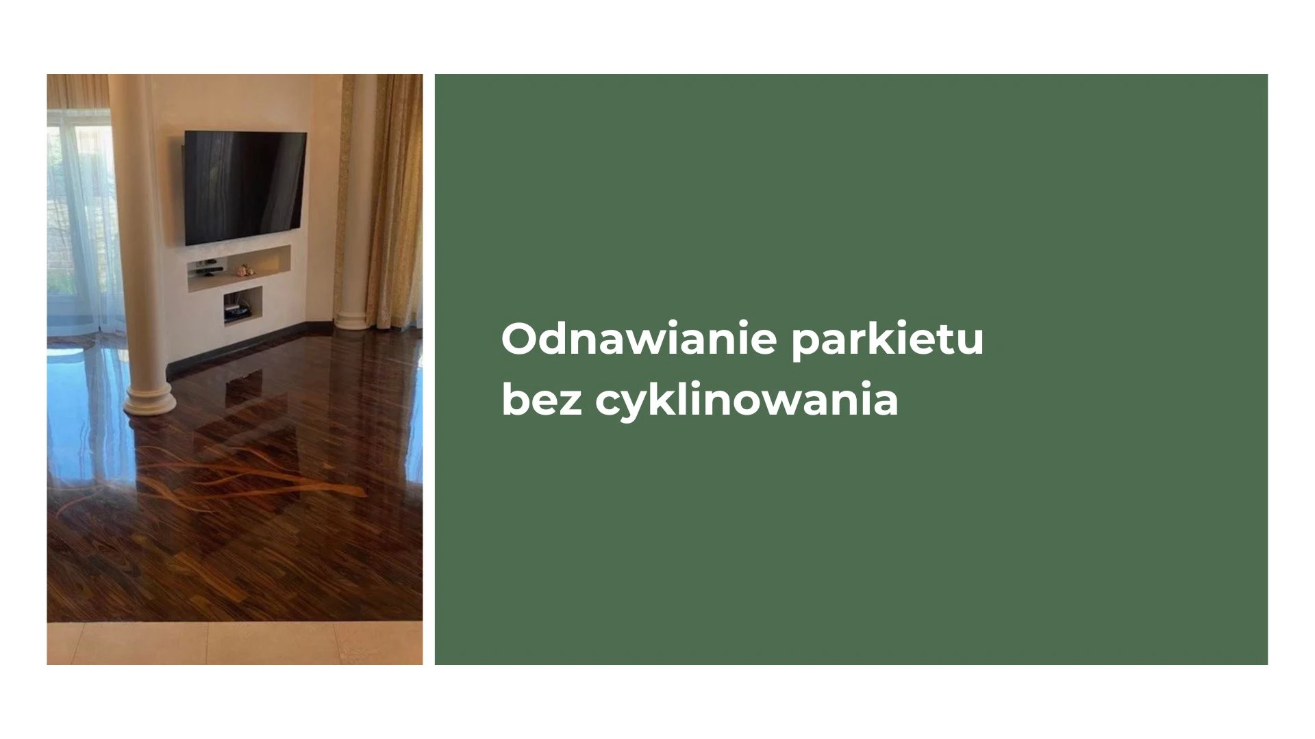 Odnawianie parkietu bez cyklinowania