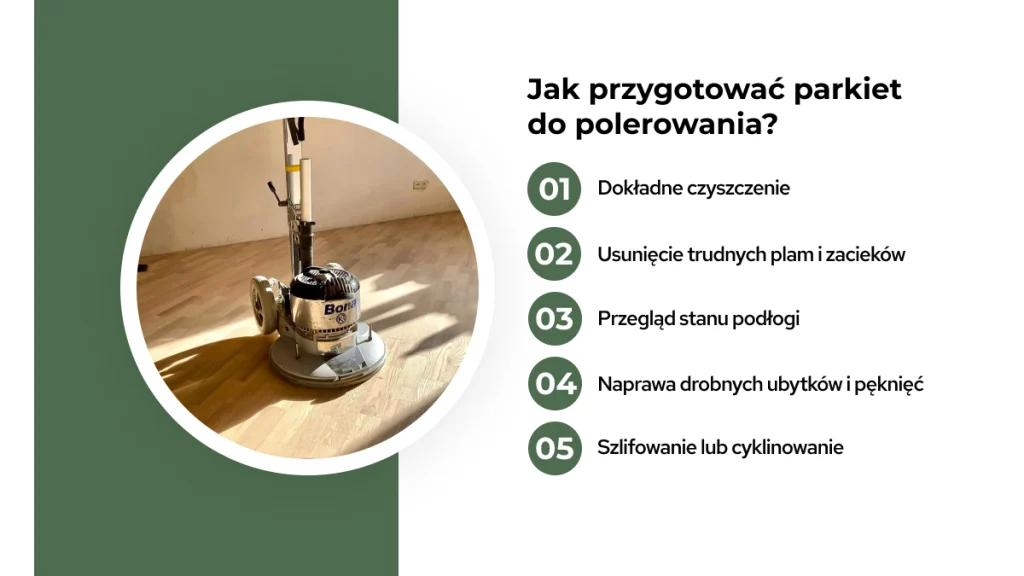 Jak przygotować parkiet do polerowania?